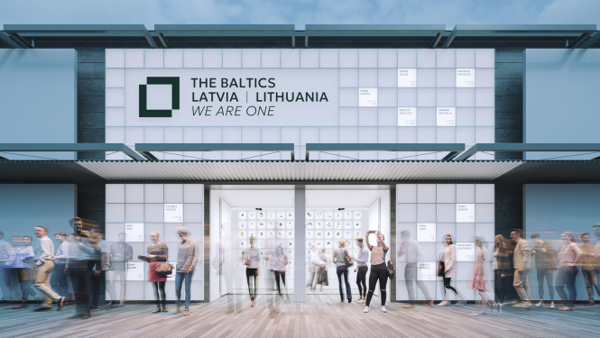 Baltijas paviljona koncepts izstādē "Expo 2025"