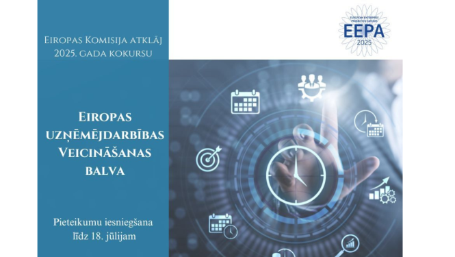 Eiropas Uzņēmējdarbības veicināšanas balva 2025