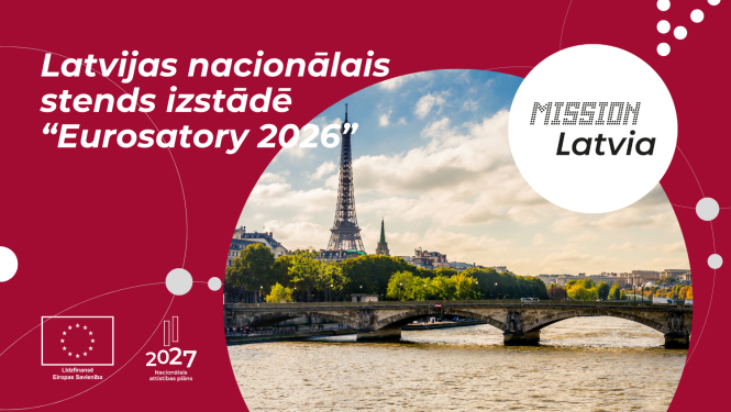 Nacionālais stends izstādē "Eurosatory 2026"