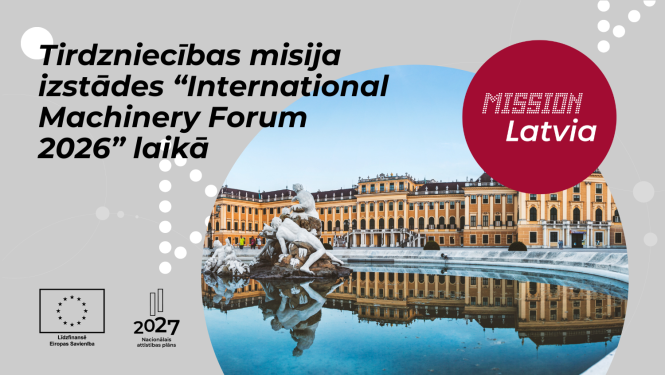 Tirdzniecības misija izstādes “International Machinery Forum 2026” laikā