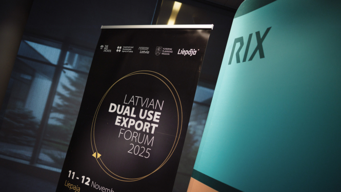 Foto: Noslēdzies pirmais “Latvijas Duālā Pielietojuma Eksporta Forums 2025” 