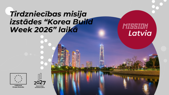 Tirdzniecības misija izstādes “Korea Build Week 2026"