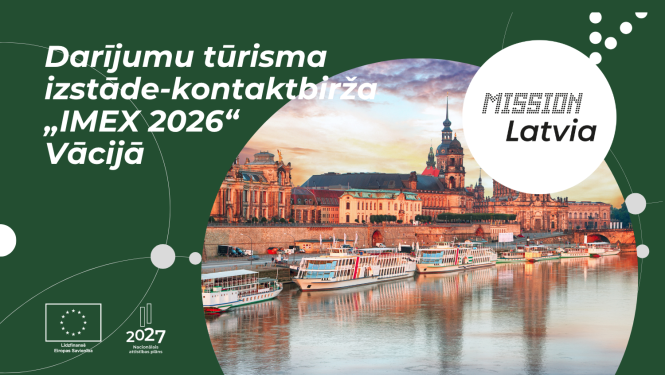 Latvijas kopstends darījumu tūrisma izstādē-kontaktbiržā „IMEX 2026“ Frankfurtē 