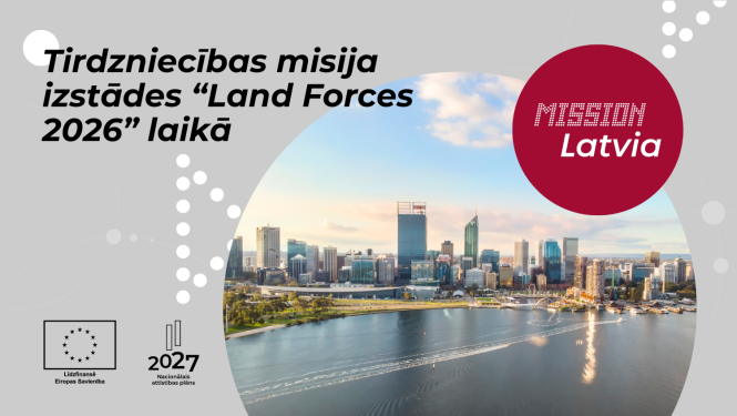 Tirdzniecības misija izstādes "Land Forces 2026" laikā