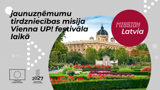 Tirdzniecības misija Vienna UP! festivāla laikā