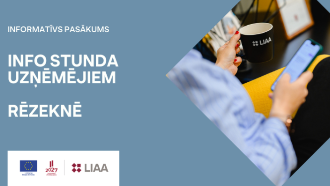 Info stunda uzņēmējiem Rēzeknē