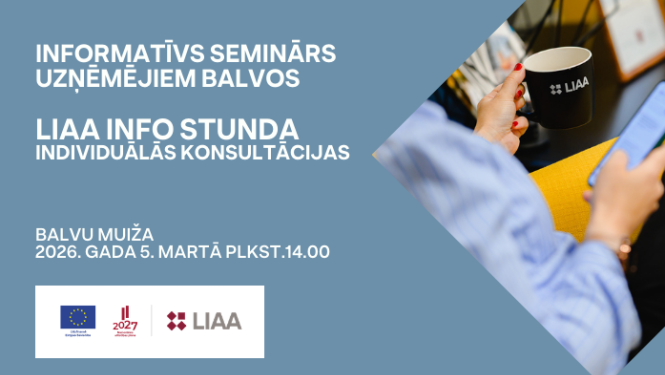 Informatīvs pasākums uzņēmējiem Balvos