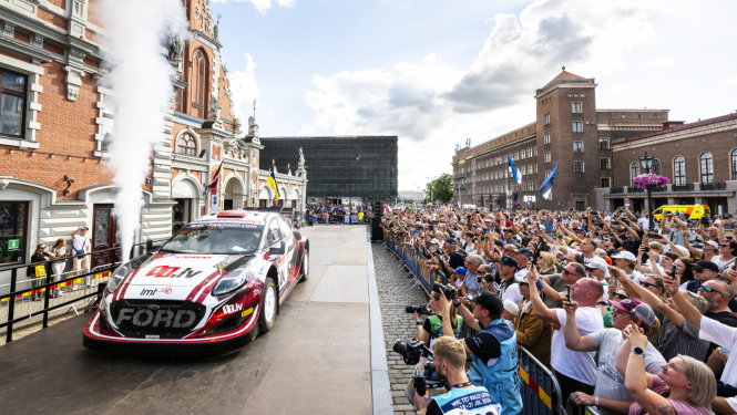 WRC “Tet Rally Latvia” posms