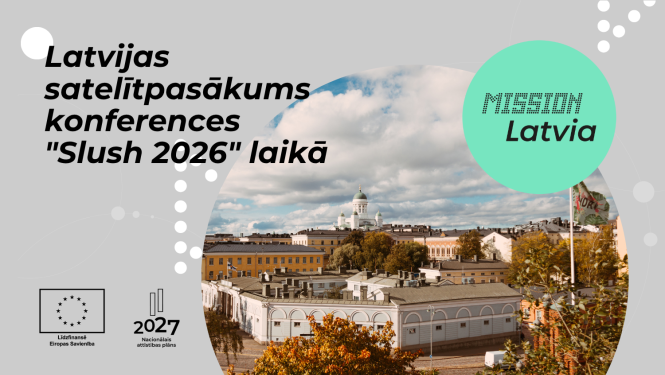 Latvijas satelītpasākums konferences "Slush 2026" laikā