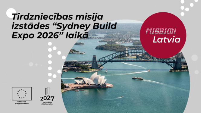 Tirdzniecības misija izstādes “Sydney Build Expo 2026” laikā
