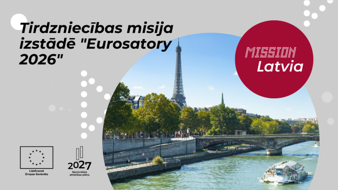 Tirdzniecības misija izstādē "Eurosatory 2026"
