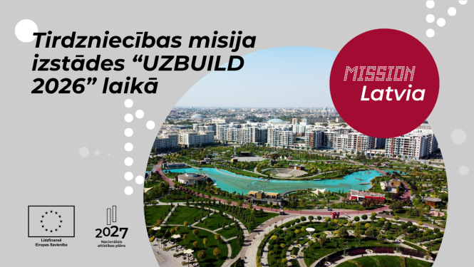 Tirdzniecības misija būvniecības izstādē "UZBUILD 2026" Uzbekistānā
