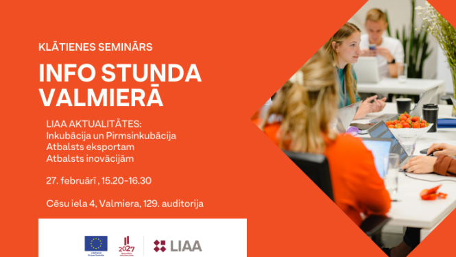 Info stunda Valmierā