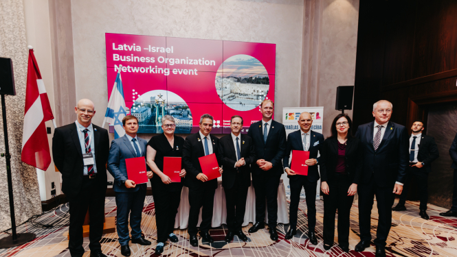 Latvijas–Izraēlas biznesa forums Rīgā akcentē divpusējo ekonomisko sadarbību un inovācijas