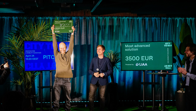 Noskaidroti hakatona "City to Sea" uzvarētāji