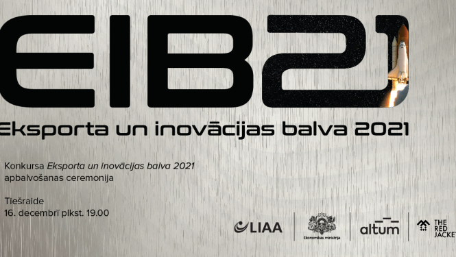 Pasniegs Ekspora un inovācijas balvu 2021