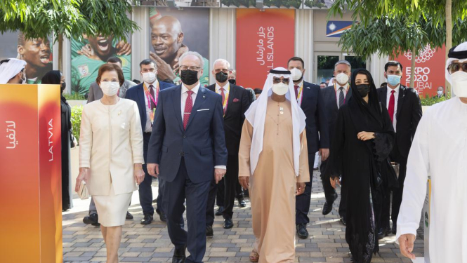 Aizvadīta Latvijas nacionālā diena starptautiskajā izstādē EXPO 2020