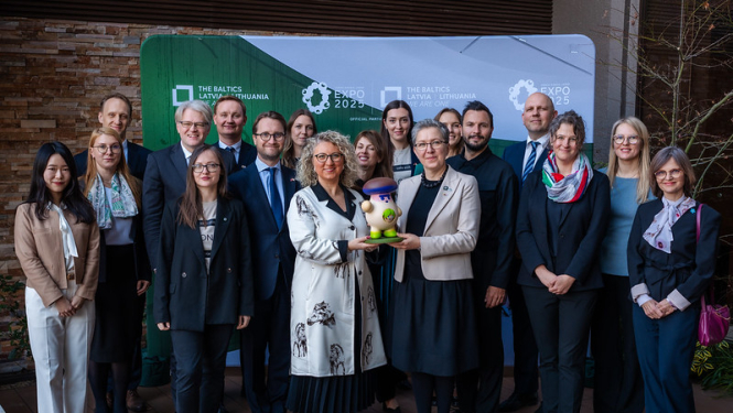 Tokijā prezentēta Baltijas paviljona koncepcija izstādei “Expo 2025 Osaka”