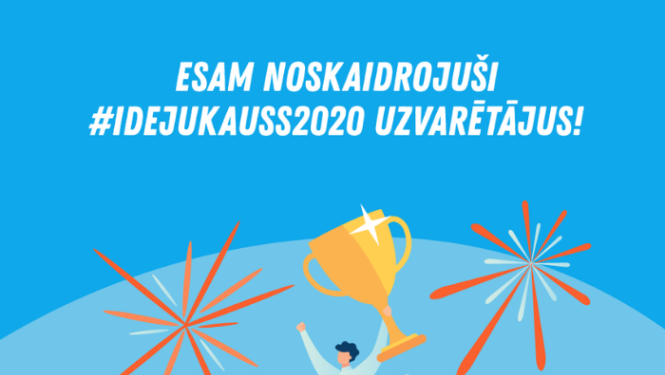 Esam noskaidrojuši Ideju kausa 2020 uzvarētājus