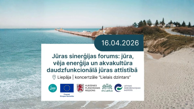 LIAA iesaistās Jūras sinerģijas forumā Liepājā