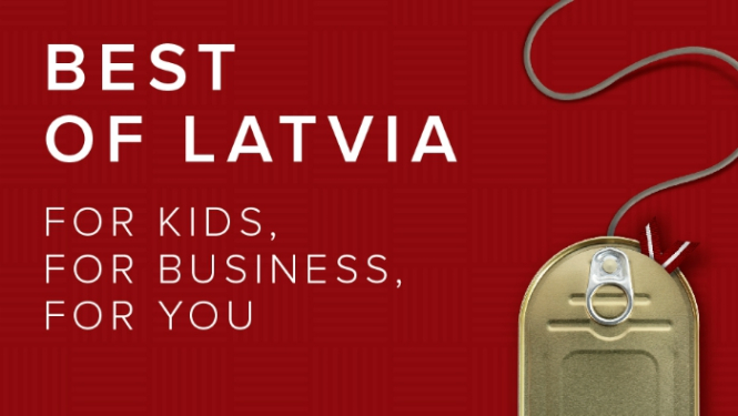 Latvijas izcilo produktu kataloga versija angļu valodā