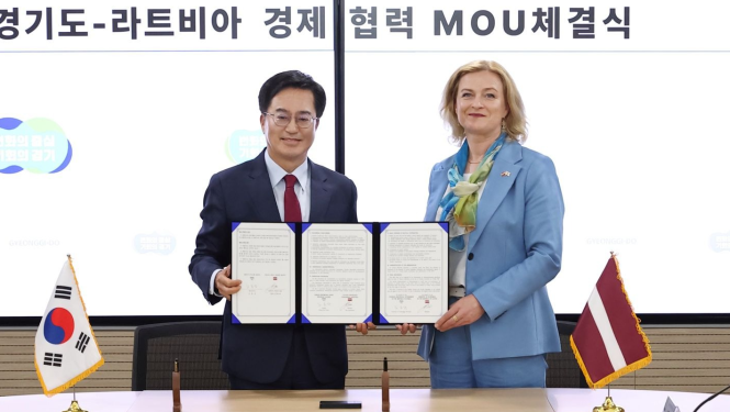 Indriksone: Latviju un Dienvidkoreju vieno  fokuss uz ilgtspējīgām inovācijām