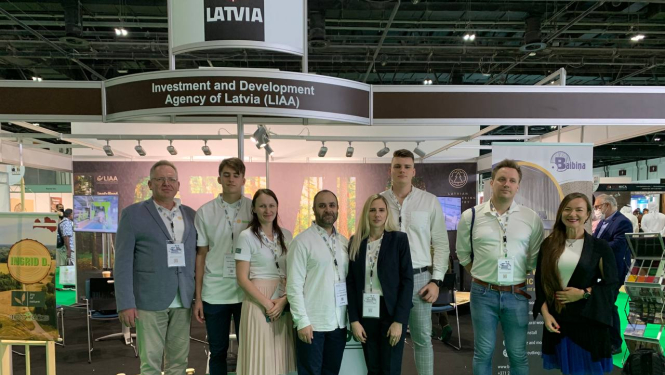 Latvian companies at ‘Dubai Woodshow’