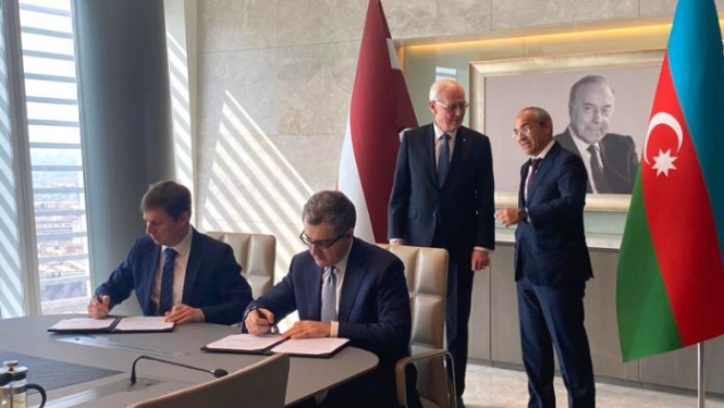 par noslēgto sadarbības memorandu starp LIAA un Azerbaidžānas Eksporta un investīciju attīstības aģentūru