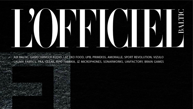 LOFFICIEL BALTICS magnetic latvia žurnāla izdevums