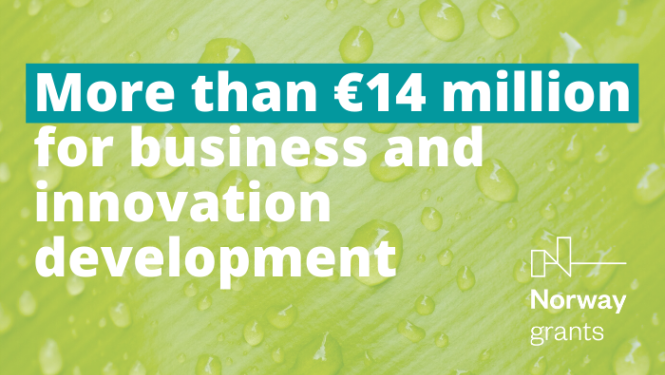 €14 million available for business and innovation development 