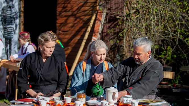 Mājas kafejnīcu dienas 2022 Samuraju parks