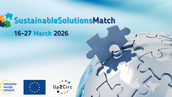 Piedalies pasākumā "Sustainable Solutions Match 2026"