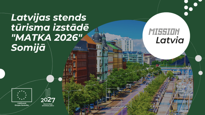 Latvijas stends "Matka"