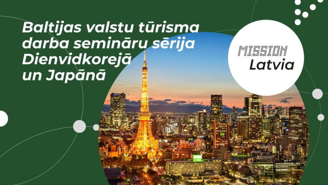 Baltijas valstu tūrisma darba semināri Japānā un Dienvidkorejā