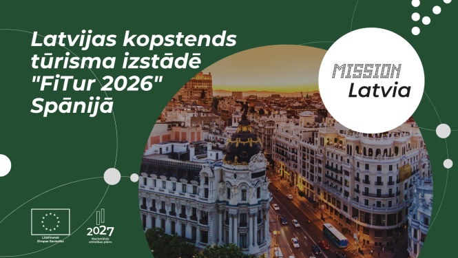 LV kopstends tūrisma izstādē Madridē