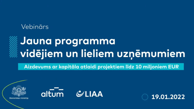 Atbalsts vidējiem un lieliem uzņēmumiem