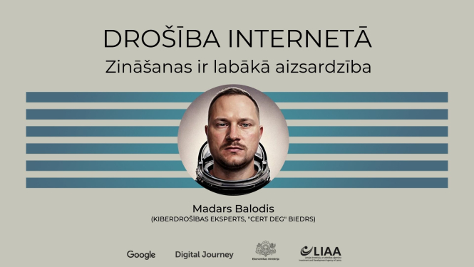 Kiberdrošība uzņēmumiem: noderīgi padomi un eksperta viedoklis