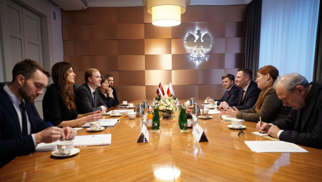 Ekonomikas ministra Viktora Valaiņa vizīte Polijā