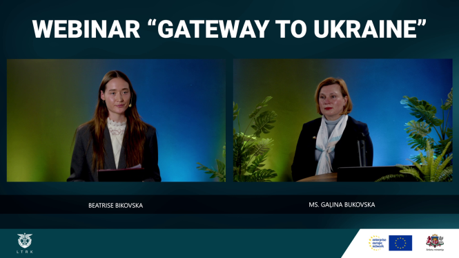 Latvijas un Ukrainas uzņēmēji tiekas vebinārā “Gateway to Ukraine”