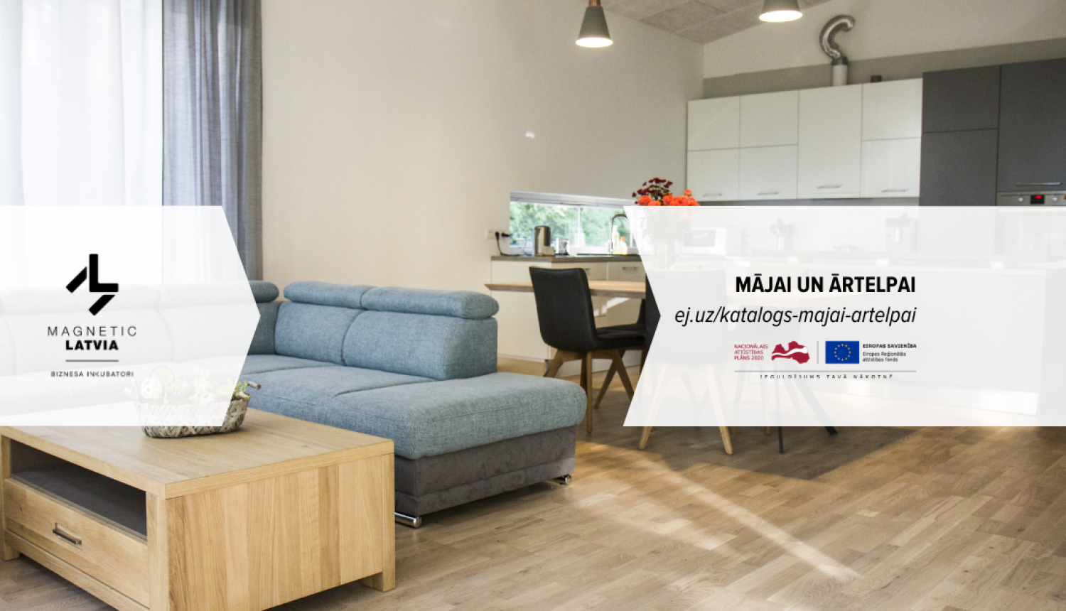 LIAA Biznesa inkubatoru produktu katalogs. Mājai un ārtelpai