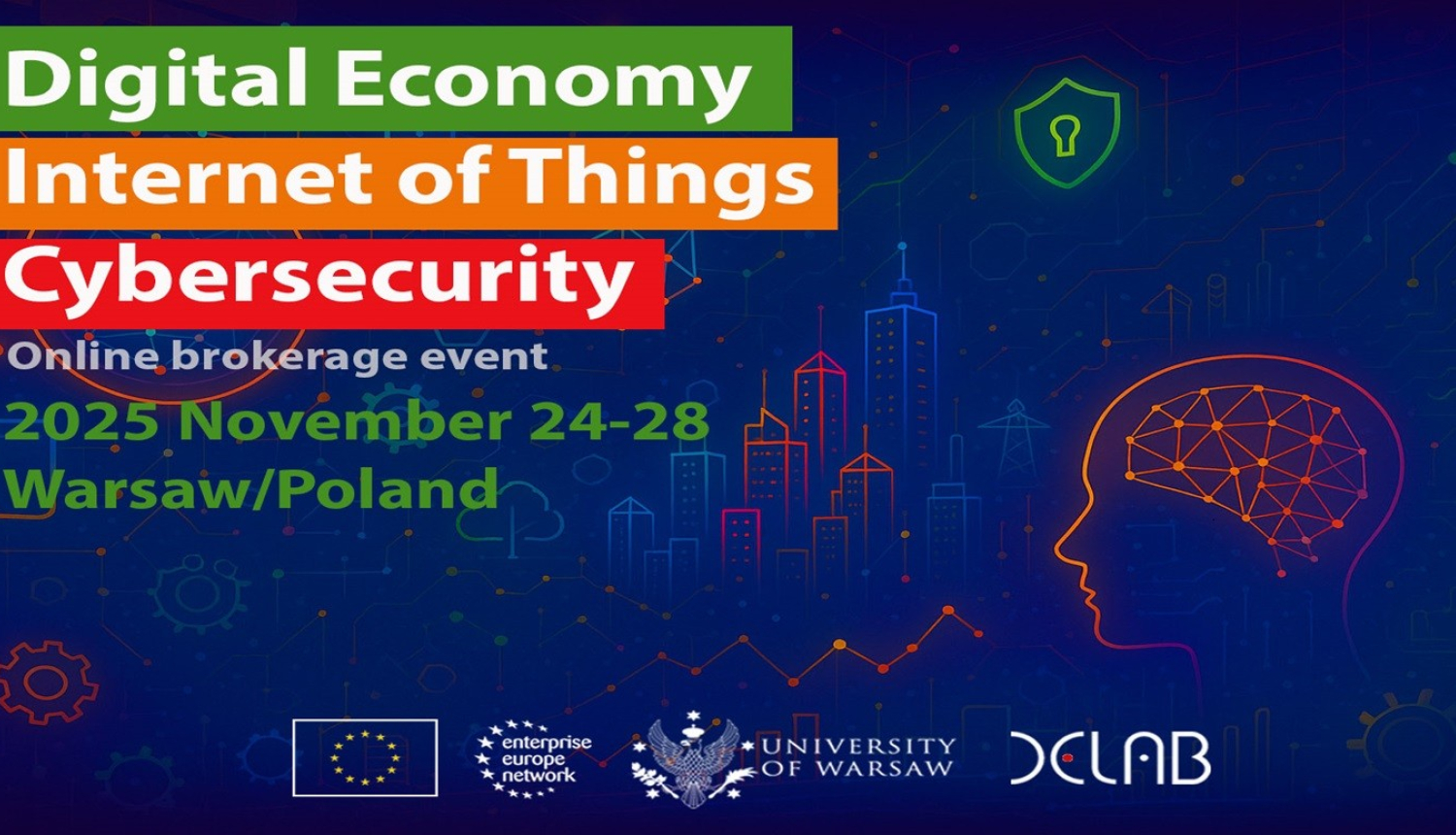 Piedalies B2B pasākumā par kiberdrošību Polijā
