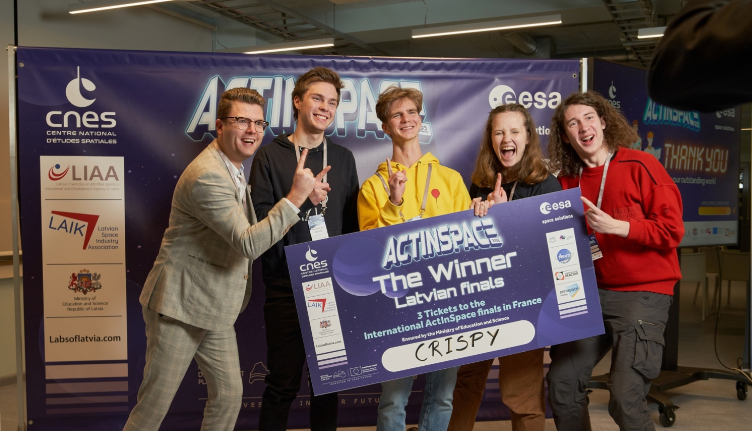 Hakatonā "ActInSpace" uzvar risinājums par emisiju kvotu digitālo tirdzniecības platformu