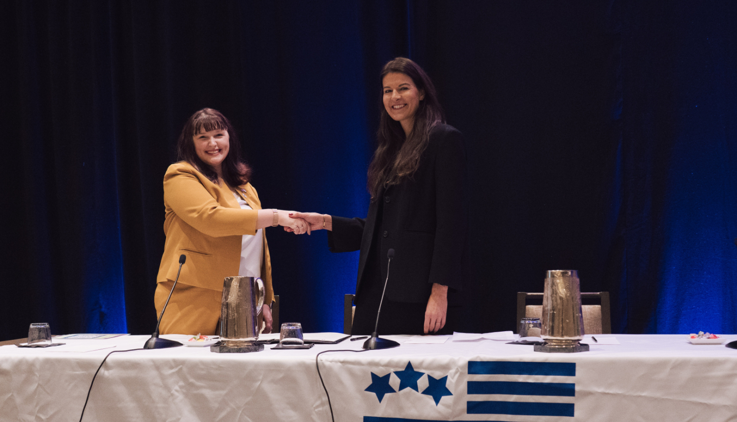 Foto: Vašingtonā parakstīts līgums par Latvijas uzņēmumu interešu pārstāvību 29 ASV štatos 