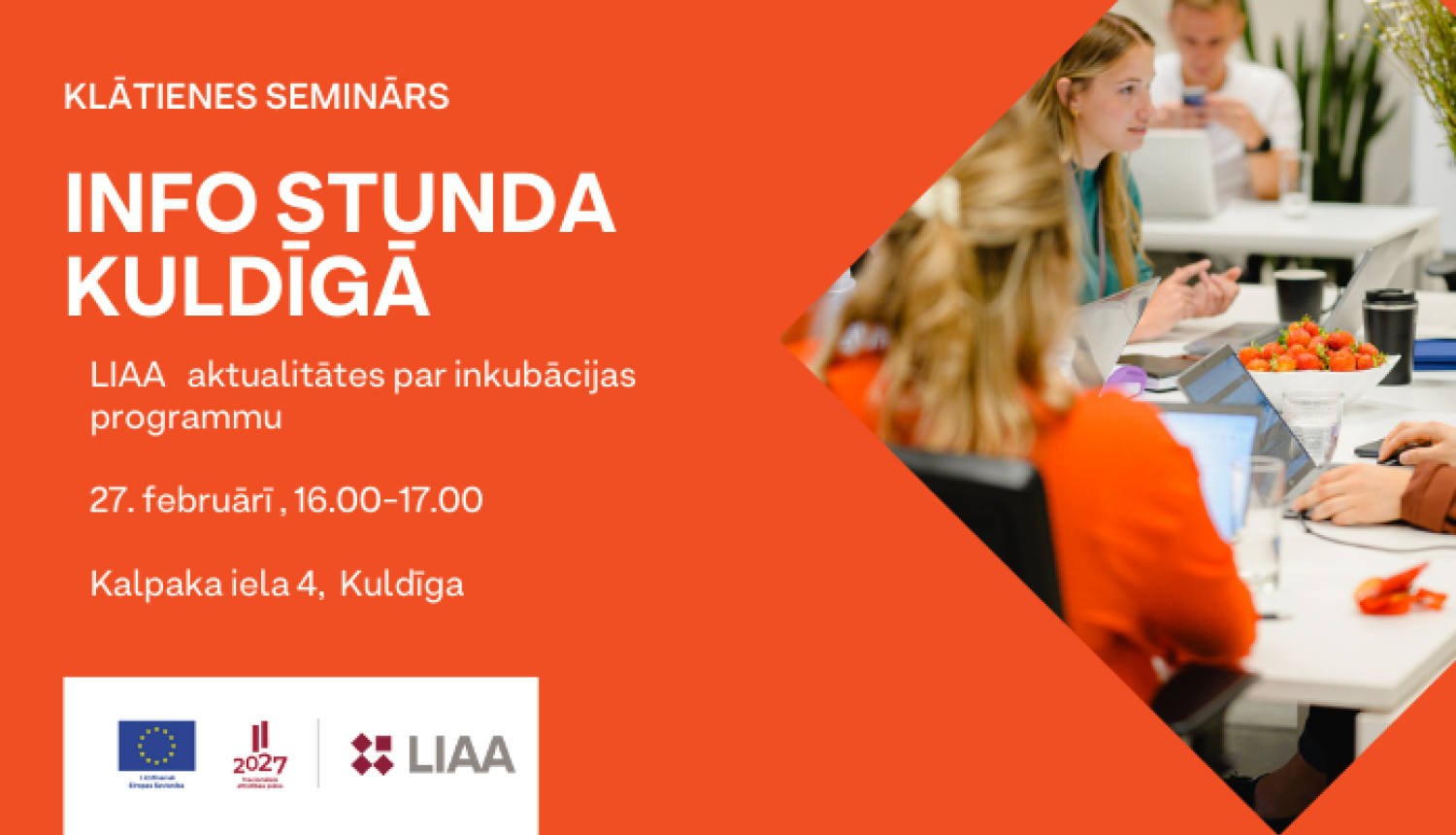 Info stunda Kuldīgā