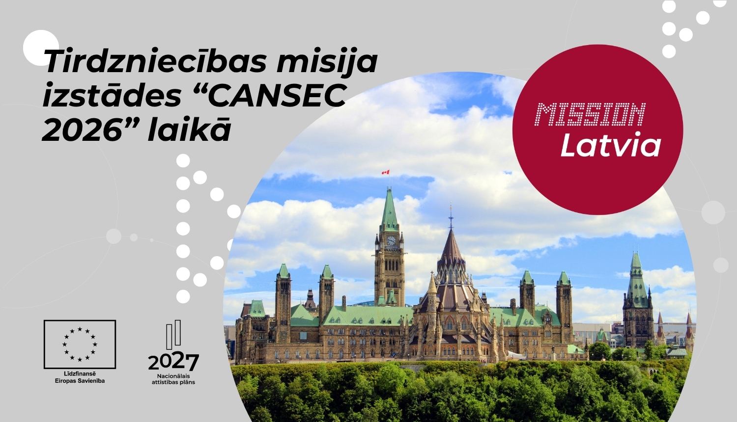 Tirdzniecības misija Kanādas drošības un aizsardzības izstādes "CANSEC 2026"  laikā