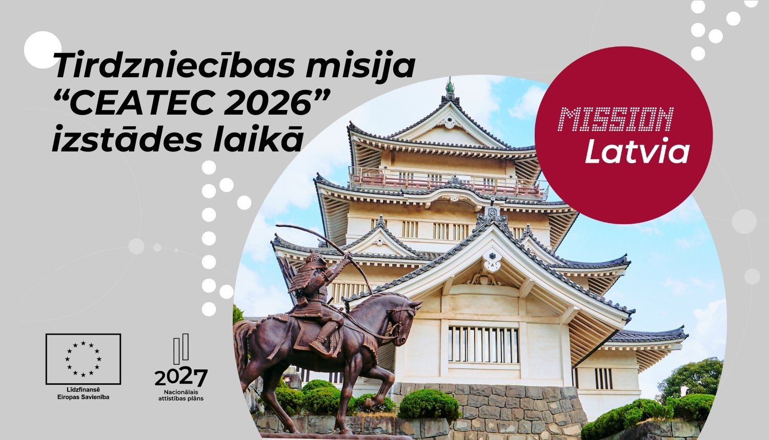 Tirdzniecības misija izstādes "CEATEC 2026" laikā