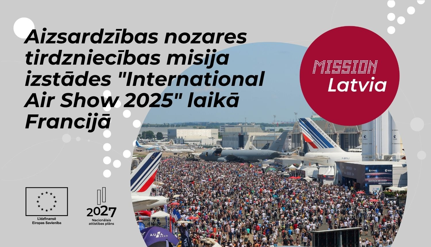 Aizsardzības nozares tirdzniecības misija Francijā