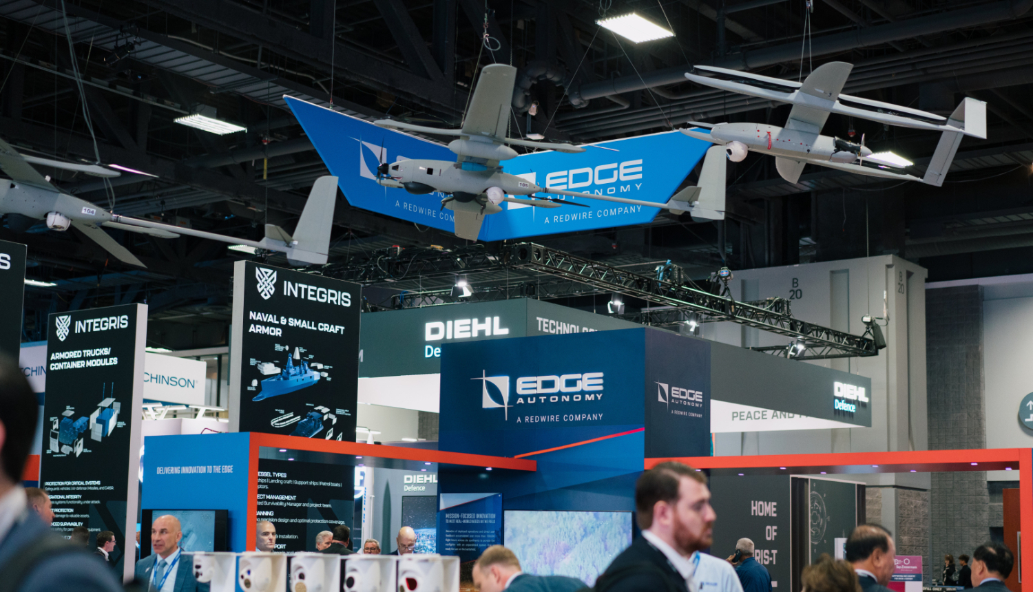 Foto: Latvijas uzņēmēju tirdzniecības misija Vašingtonā sākas ar dalību pasaules vadošajā militārās industrijas izstādē AUSA