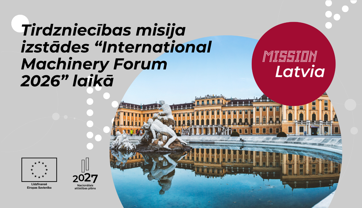 Tirdzniecības misija izstādes “International Machinery Forum 2026” laikā