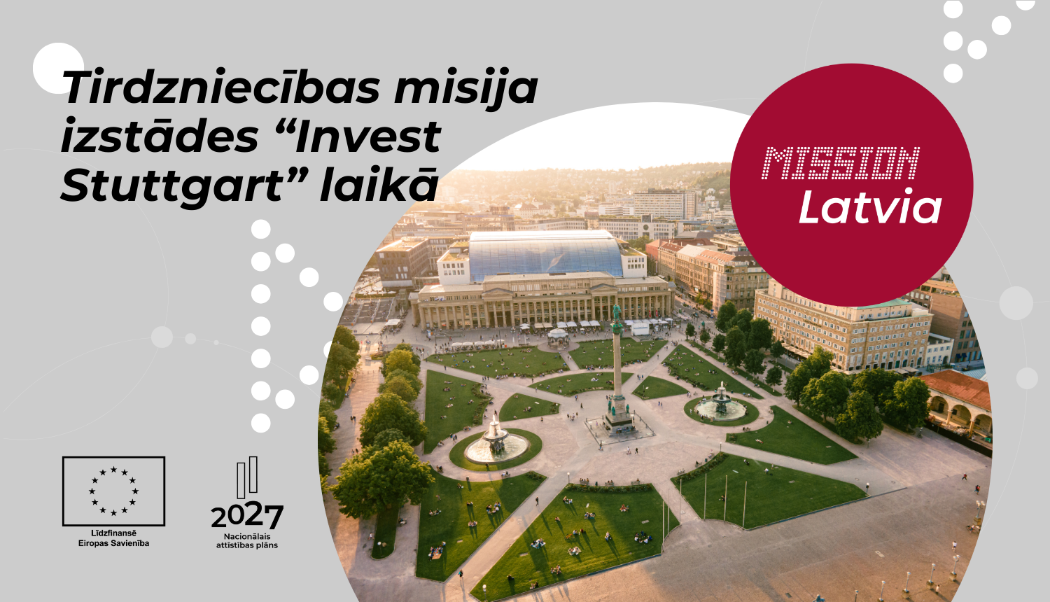 Tirdzniecības misija izstādes “Invest Stuttgart” laikā